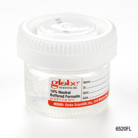 Pre-Filled Container 40mL (1.34 oz.) Click Close Lid Attached Hazard Label 96/Pack 6520FL