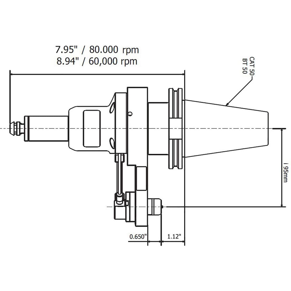 Electric High-Speed Spindles, Brushless Motor: Yes , Automatic Tool Changeable: Yes  MPN:506003