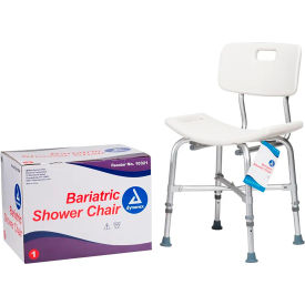 Dynarex Bariatric Shower Chair W/ Back Single Pack 10321