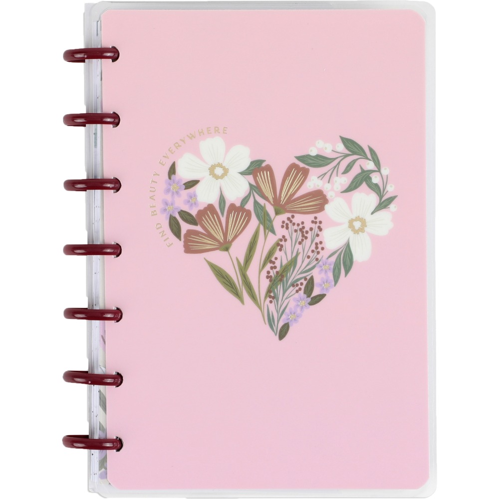 2023-2024 Happy Planner Monthly/Weekly Mini Planner, 4-3/5in x 7in, Made To Bloom, July 2023 To June 2024, PPMD12-128 (Min Order Qty 3) MPN:PPMD12-128