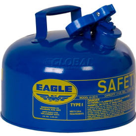 Eagle Type I Safety Can - 2 Gallons - Blue UI20SB