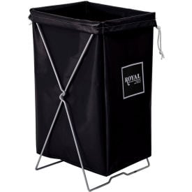 Royal Basket Trucks® Hamper Kit Black Vinyl Standard Pocket R00-KKX-HBK