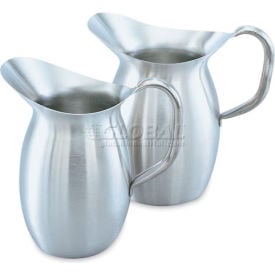 Vollrath® Bell Shaped Pitcher 4-1/8 Qt - Satin Finished - Pkg Qty 4 82040