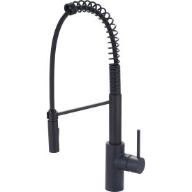 Pioneer Motegi 2MT270-MB Single Lever Pre-Rinse Spring Pull-Down Kitchen Faucet Matte Black 2MT270-MB