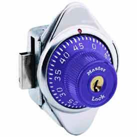 Master Lock® No. 1630MDPRP Built-In Combination Lock Purple Dial - Right Hinged 0MDPRP163