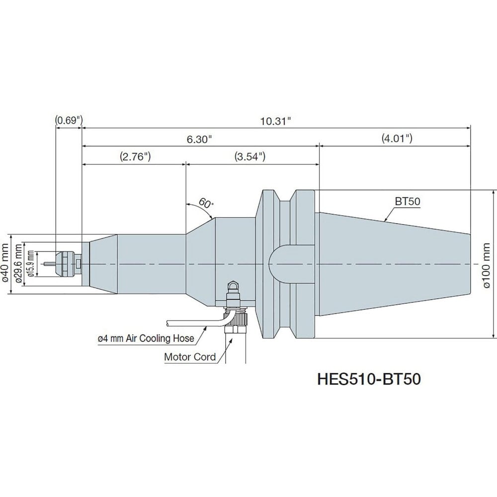 Electric High-Speed Spindles, Brushless Motor: Yes , Automatic Tool Changeable: Yes  MPN:7892