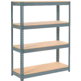 GoVets 4 Shelf Heavy Duty Boltless Shelving Starter 48