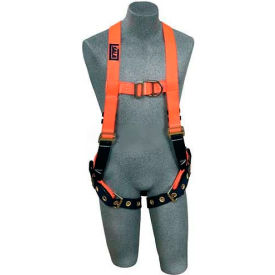 3M™ DBI-Sala™ Hi-Visibility Orange Vest Style Harness 1107812 Front/Back D-Ring Medium 1107812