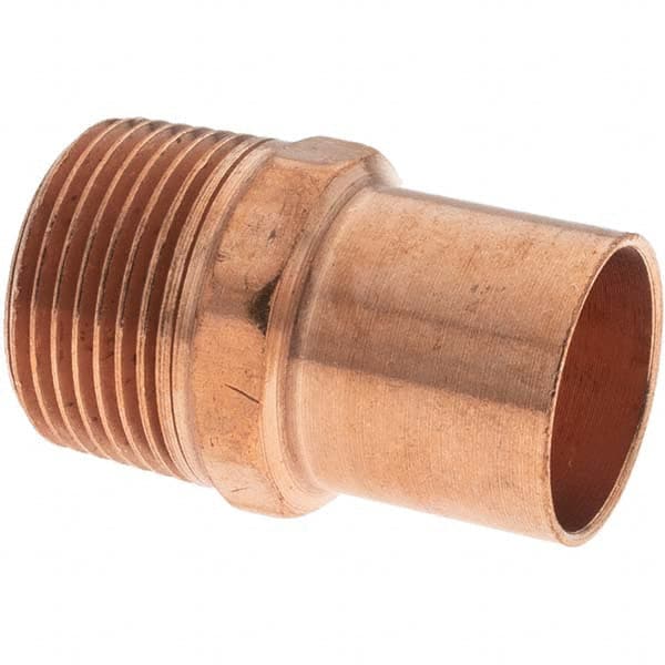 Wrot Copper Pipe Adapter: 1