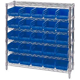 GoVets™ Chrome Wire Shelving with 25 4
