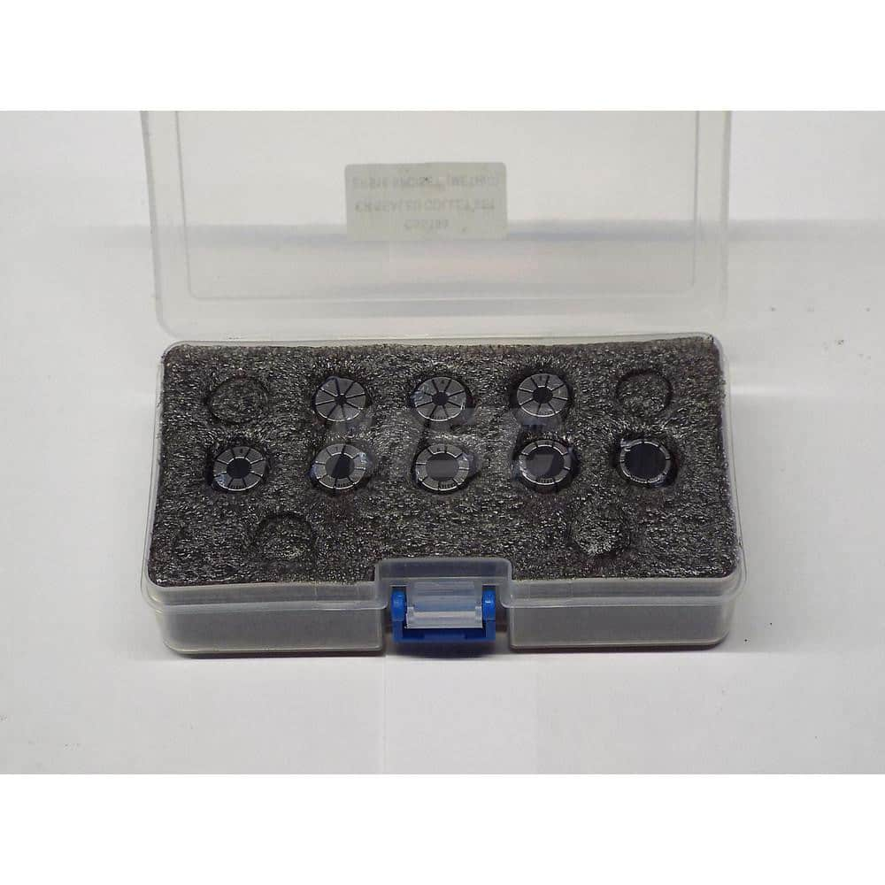 Collet Set: 8 Pc, Series ER16 MPN:CSS180