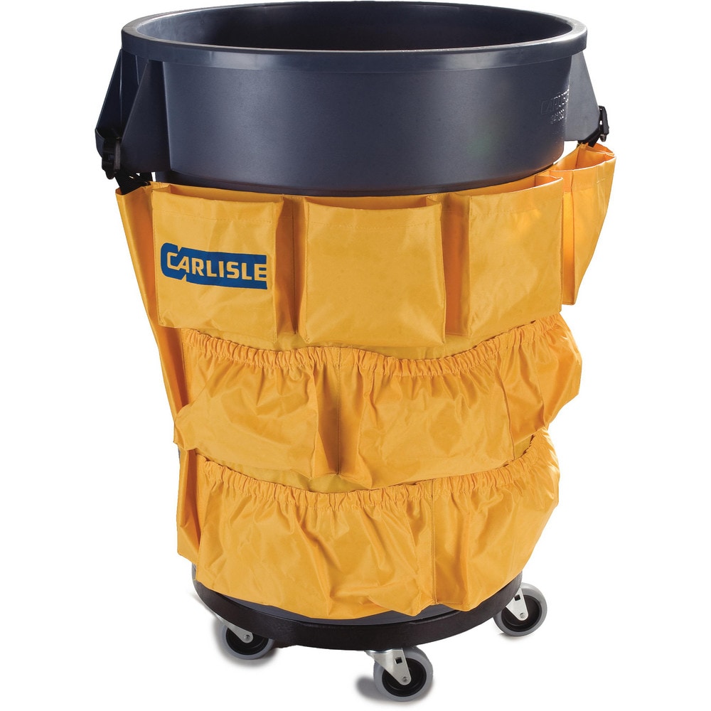 Janitor Caddies, Material: Nylon , Holding Capacity: 32.00, 44.00 , Color: Yellow , Overall Length: 31.00 , Bag Included: Yes  MPN:3691704