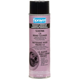 Sprayon S20706 CA Brake Cleaner 20 oz. Aerosol Can - S20706000 - Pkg Qty 12 S20706000