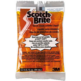 3M Scotch-Brite™ Quick Clean Griddle Liquid 3.2 oz. Pack 40 Packs - 29603 MCO 29603