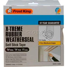 Frost King X-Treme Rubber Weatherstrip Tape 3/8