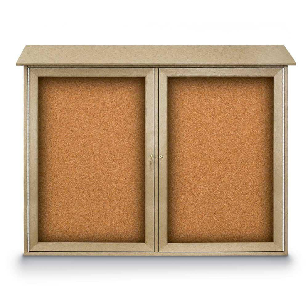 Enclosed Cork Bulletin Board: 45