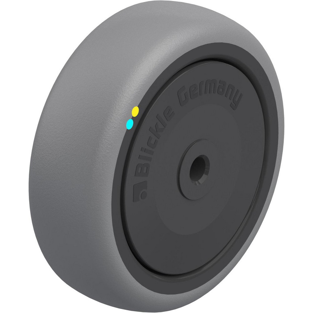 Caster Wheels, Wheel Type: Rigid, Swivel , Load Capacity: 155 , Bearing Type: Ball , Wheel Core Material: Polypropylene , Wheel Material: Rubber  MPN:606228