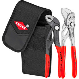 KNIPEX® 00 20 72 V01 2 Pc Mini Pliers In Belt Pouch 86 03 150 And 87 01 125 00 20 72 V01