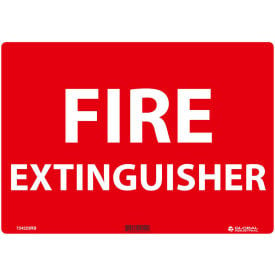 GoVets™ Fire Extinguisher 10x14 Rigid Plastic 223RB724