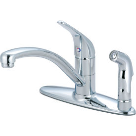 Pioneer Legacy 2LG162 Single Lever Kitchen Faucet with Spray-On-Deck Polished Chrome 2LG162