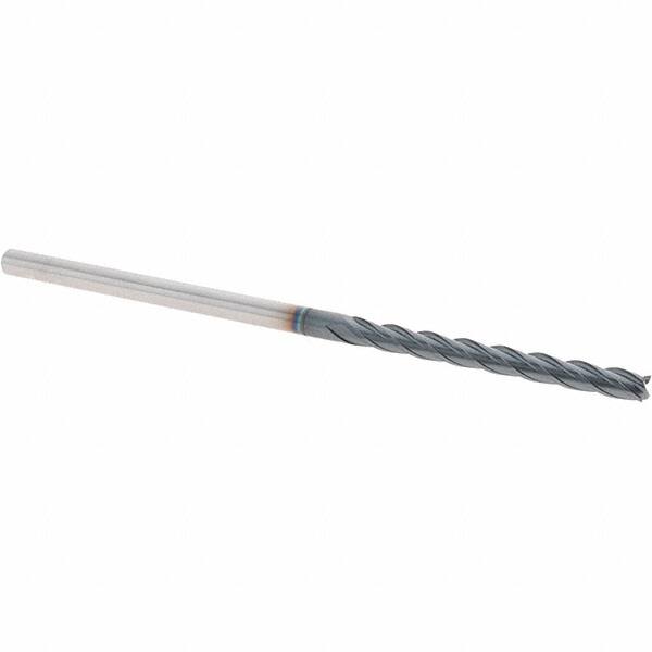 Square End Mill: 0.1181'' Dia, 1.1811'' LOC, 4 Flutes, Solid Carbide MPN:5651178