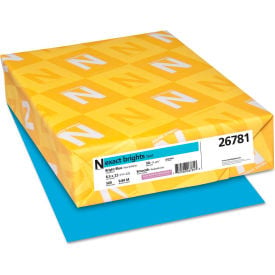 Colored Paper - Neenah Paper Exact Brights Paper Blue 8-1/2