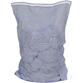 Mesh Bag W/ Nylon Zipper Closure Blue 18x30 Medium Weight - Pkg Qty 12 L-530ZR-V-BL