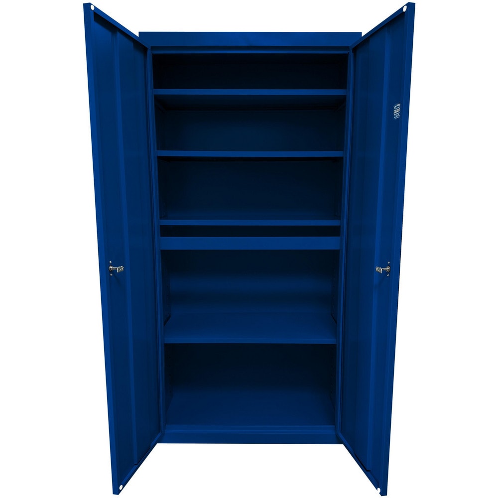 Storage Cabinets, Cabinet Type: Steel Storage Cabinet , Cabinet Material: Steel , Width (Inch): 24 , Depth (Inch): 18 , Cabinet Door Style: Flush  MPN:UA-241872-N