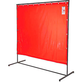 Jackson Safety® Stur-D-Screens Adjustable Steel Welding Frame 6'W x 6-8'H Black 37198