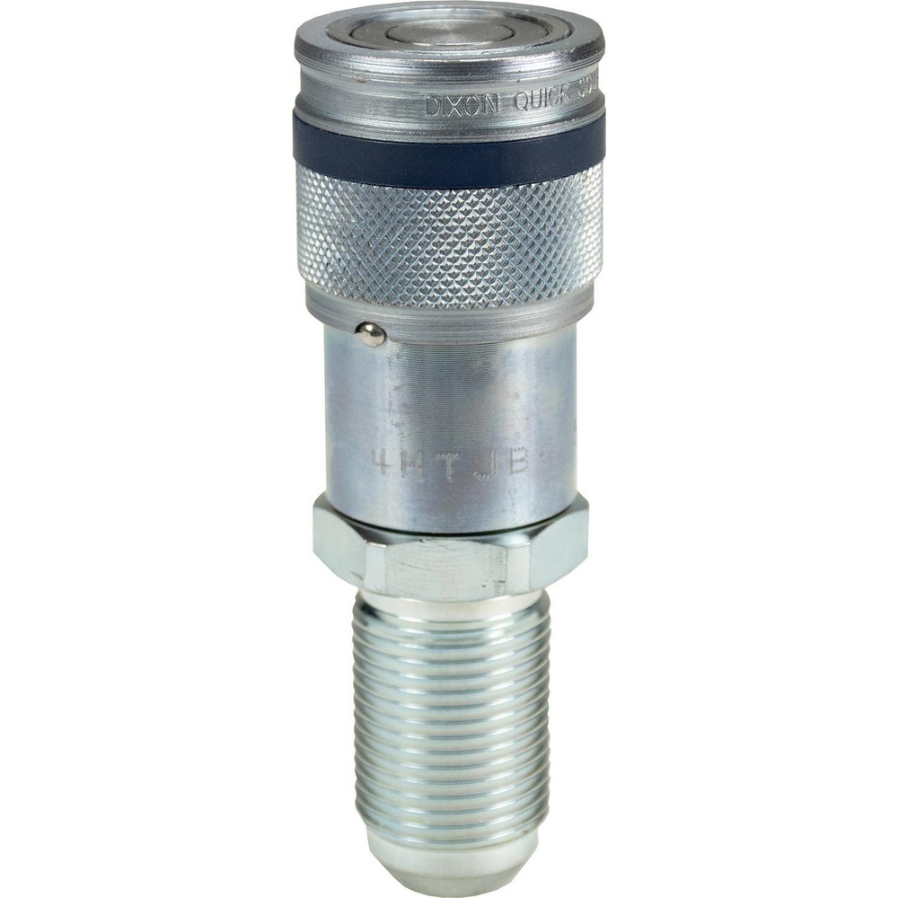 Hydraulic Hose Fittings & Couplings, Type: HT-Series Correct Connect Flushface Male Threaded Bulkhead Coupler , Fitting Type: Coupler  MPN:4HTJB5