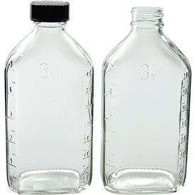 Qorpak® 6oz Clear Glass Prescription Ware Bottle 24-400 Neck Finish 48/Pack 117217