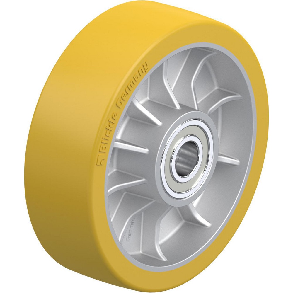 Caster Wheels, Wheel Type: Rigid, Swivel , Load Capacity: 2095 , Bearing Type: Ball , Wheel Core Material: Die-Cast Aluminium , Wheel Material: Polyurethane  MPN:932649