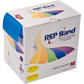 REP Band® Latex Free Exercise Band Blueberry 50 Yard Roll/Box 10-1092