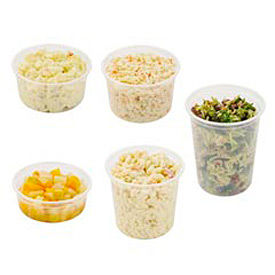 DART® MicroGourmet® SCCMN16  Plastic Food Containers 500/Case SCC MN16