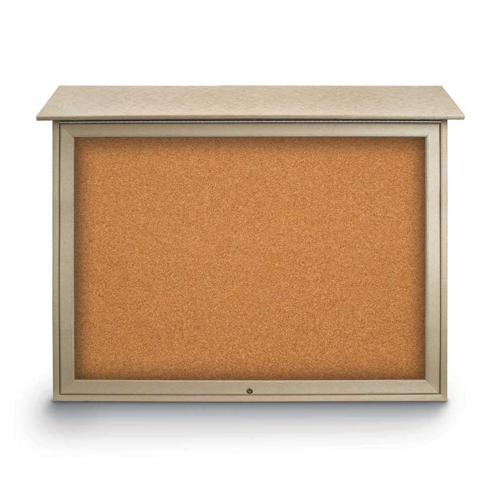 Enclosed Cork Bulletin Board: 45