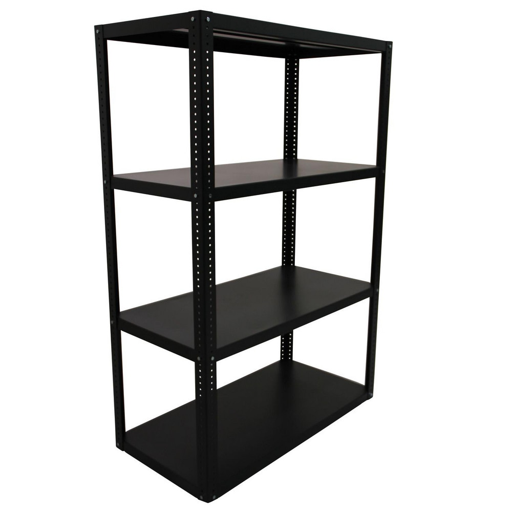 Steel Shelving, Shelf Type: Adjustable, Open , Starter or Add-On: Starter Unit , Adjustment Type: Bolt & Nut , Boltless: No , Shelf Capacity: 1500  MPN:F89010