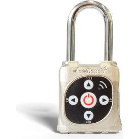 eGeeTouch® Smart Mini Padlock Silver 5-05305-94