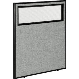 Interion® Office Partition Panel with Partial Window 36-1/4