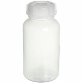 Bel-Art Heavy Duty Closure Bottle 109060500 LDPE 500ml Clear Wide Mouth 6/PK 10906-0500