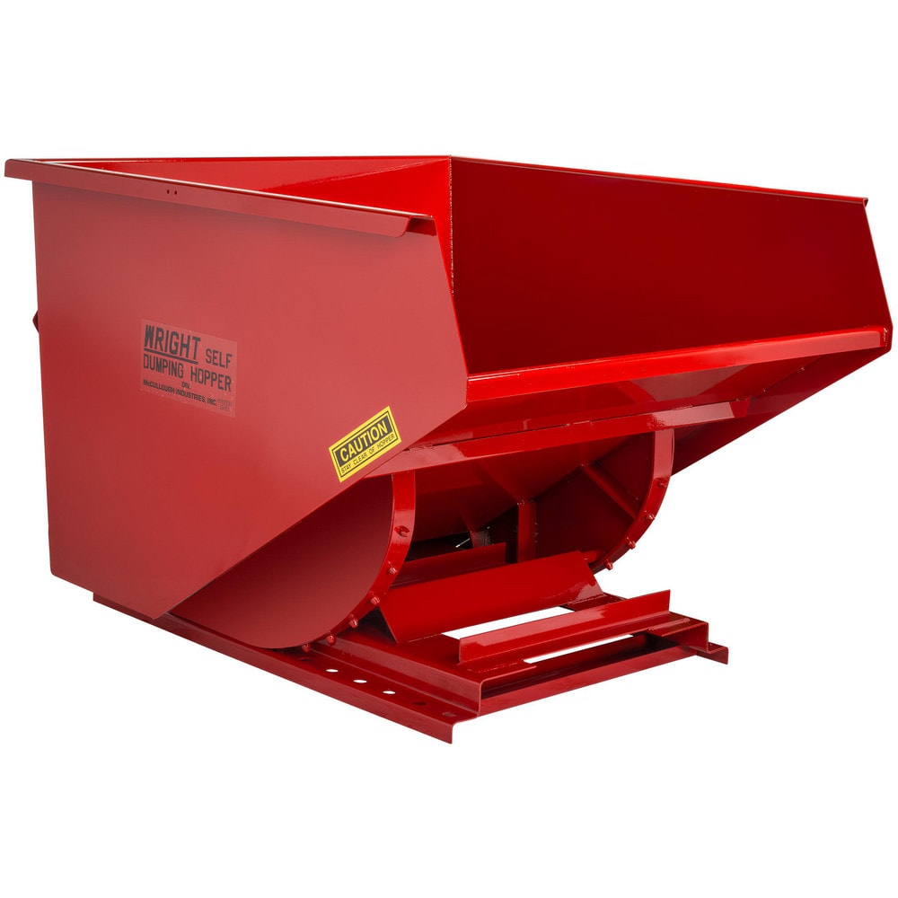 Hoppers & Basket Trucks, Color: Red , UNSPSC Code: 24101500 , Assembled: Yes , Lid Included: No , Overall Length: 64.00  MPN:26077 RED