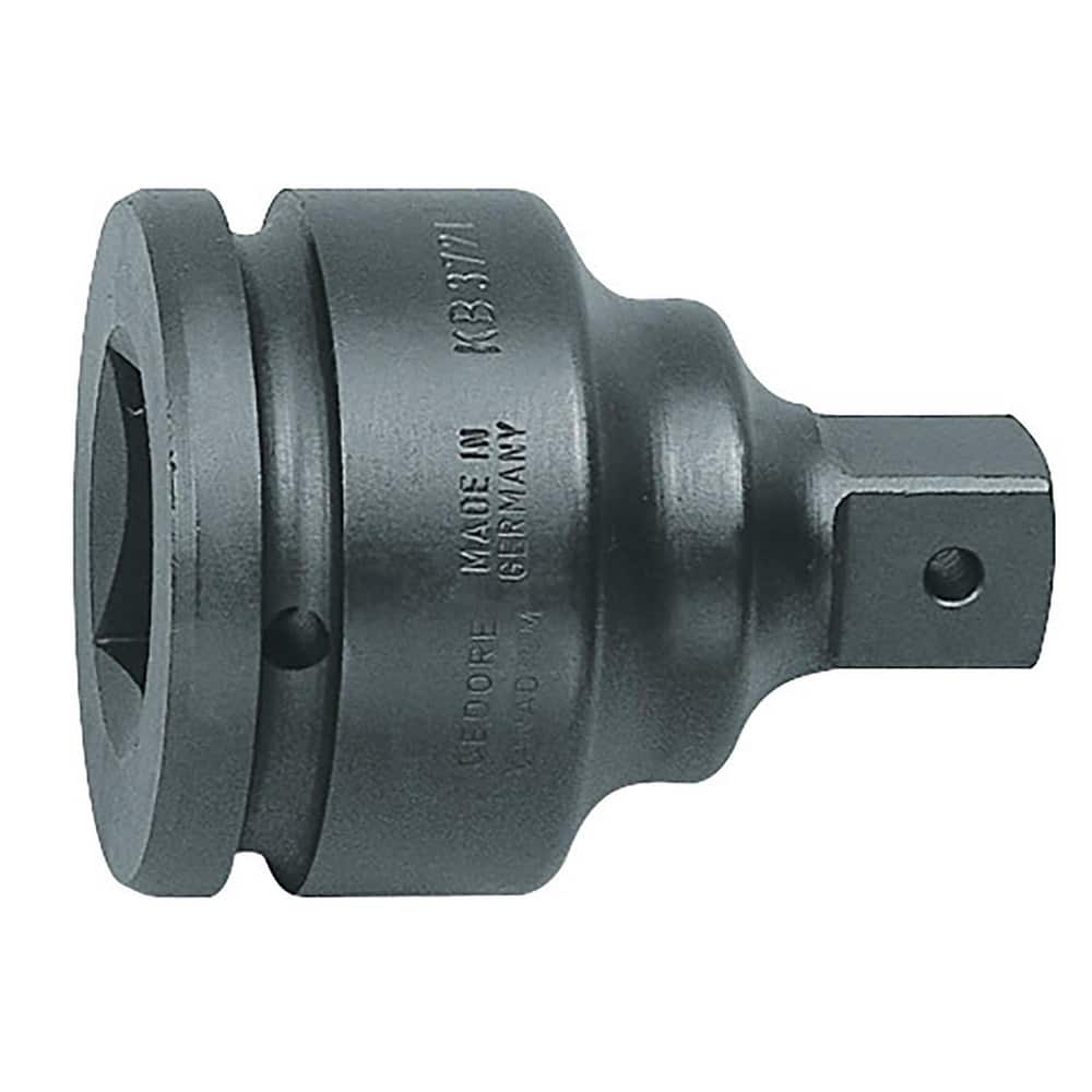 Socket Adapters & Universal Joints, Adapter Type: Reducer , Male Size: 1 , Female Size: 1-1/2 , Male Drive Style: Square , Overall Length (Inch): 3-47/64  MPN:6676410
