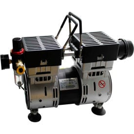 California Air Tools 10TL Ultra Quiet & Oil-Free 1.0 Hp Tankless Air Compressor w/Power Pedal CAT-10TL
