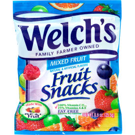 WELCH'S Mixed Fruit Snacks 0.9 oz 66 Count 20900320