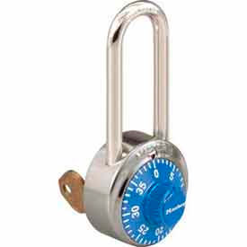 Master Lock® No. 1525LHBLU General Security Combo Padlock - Key Control - Blue 5LHBLU152