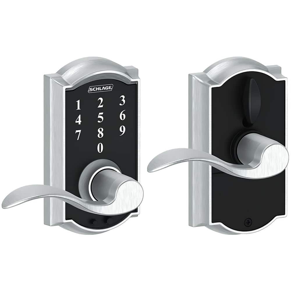 Lever Locksets, Lockset Type: Entrance , Key Type: Keyed Different , Back Set: 2-3/4 (Inch), Cylinder Type: None , Material: Metal  MPN:FE695 CAM626ACC