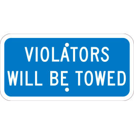 NMC TMAS10J Traffic Sign Violators Will Be Towed 6