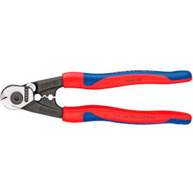 KNIPEX® 95 62 190 SBA Wire Rope Cutters-Comfort Grip 7-1/2