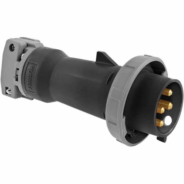 Pin & Sleeve Plugs & Connectors, Connector Type: Plug, Pin Configuration: 2, Pin Configuration: 2, Number Of Poles: 3, Number of Poles: 3, Amperage: 100 A MPN:HBL4100P5W