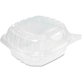 Hinged Lid Plastic Containers 5-1/3