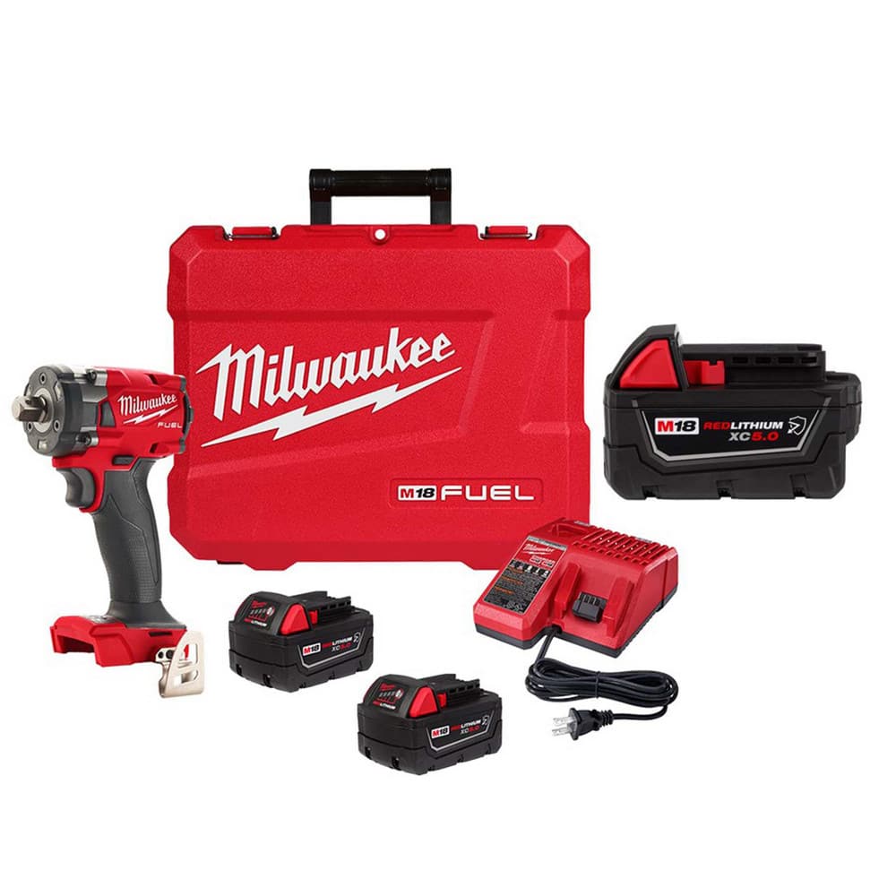 Cordless Impact Wrenches & Ratchets, Voltage: 18.00 , Handle Type: Straight , Speed (RPM): 0-2400 , Torque (Ft/Lb): 220.00 , Brushless Motor: Yes  MPN:9090063/8312461